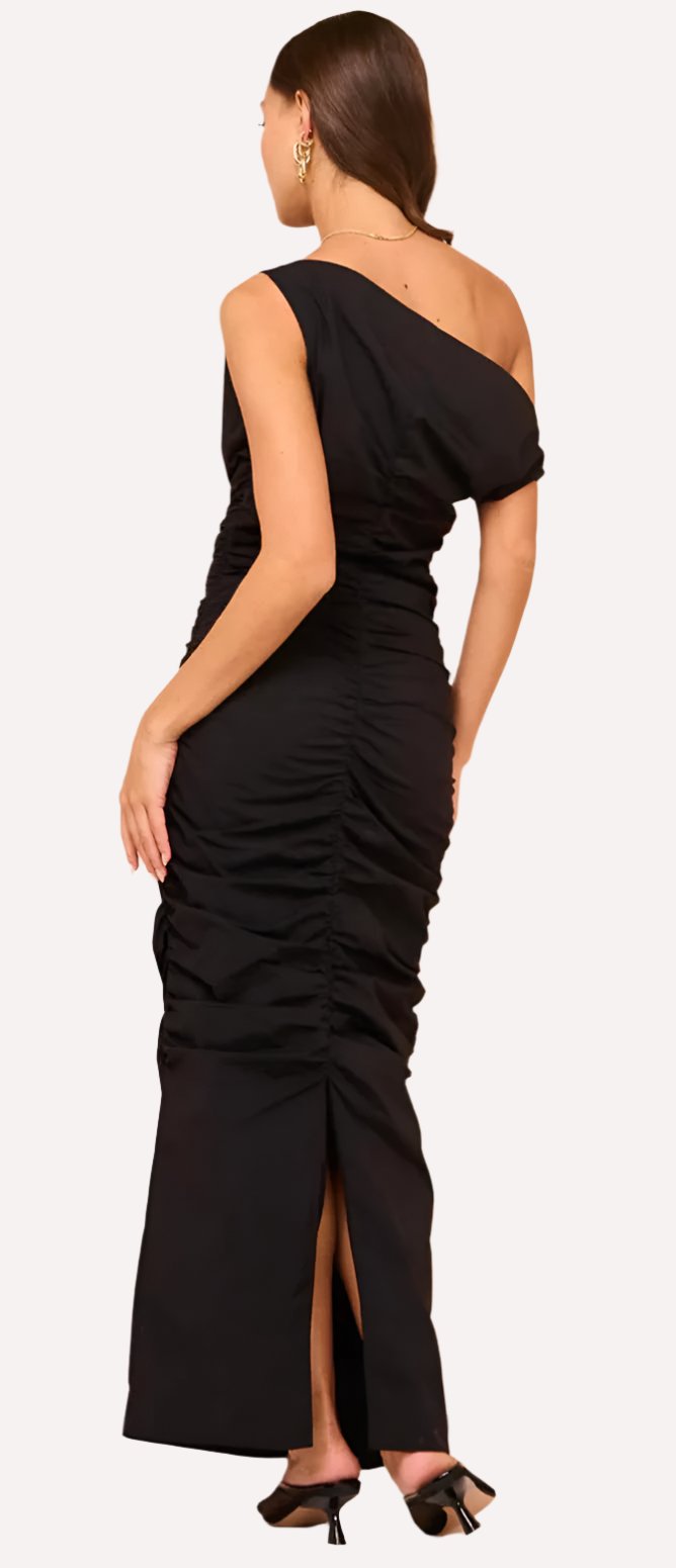 One Shoulder Midi Dress by ISSY