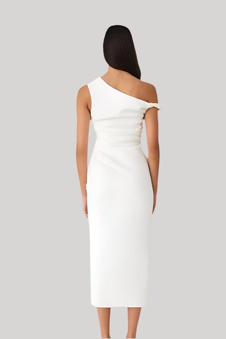 Alaska Crepe Midi Dress by MISHA