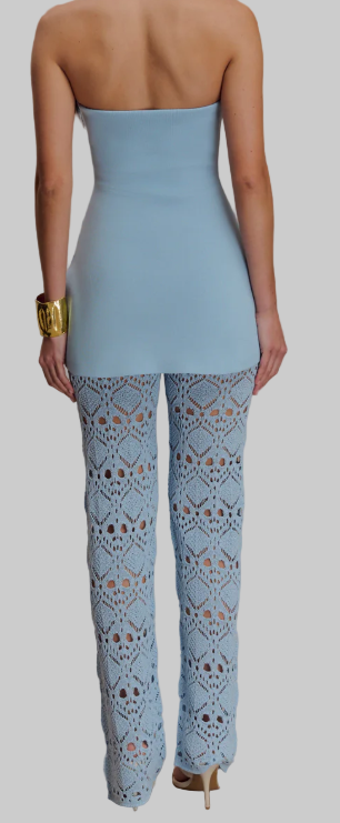 Anette Bandage Knit & Trena Knit Pants by MESHKI