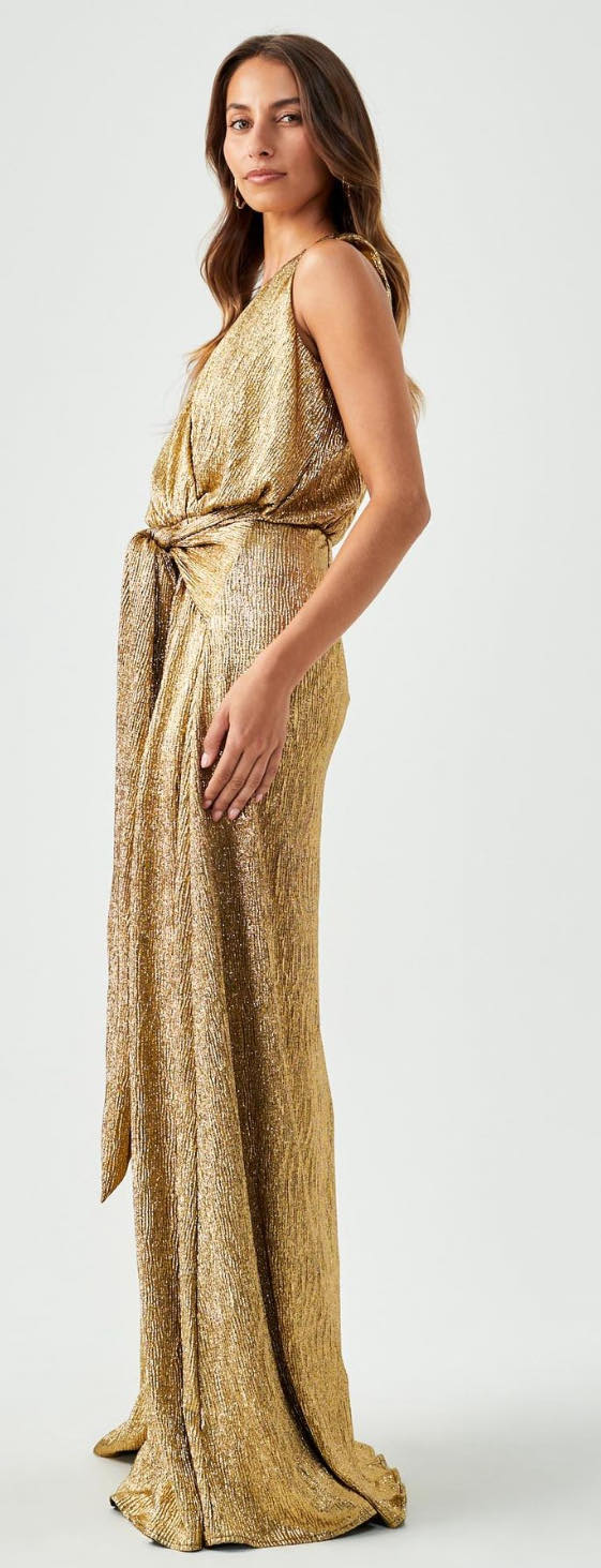 Betty Maxi Dress Gold by Tussah