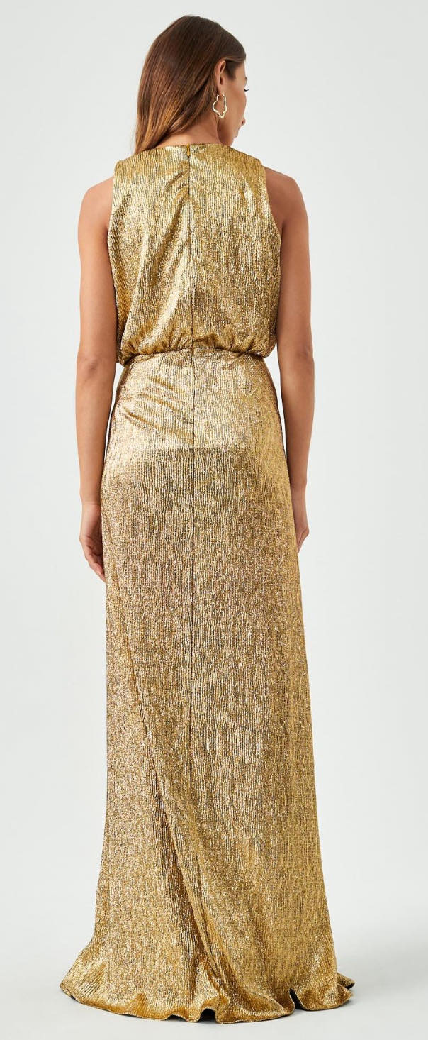 Betty Maxi Dress Gold by Tussah